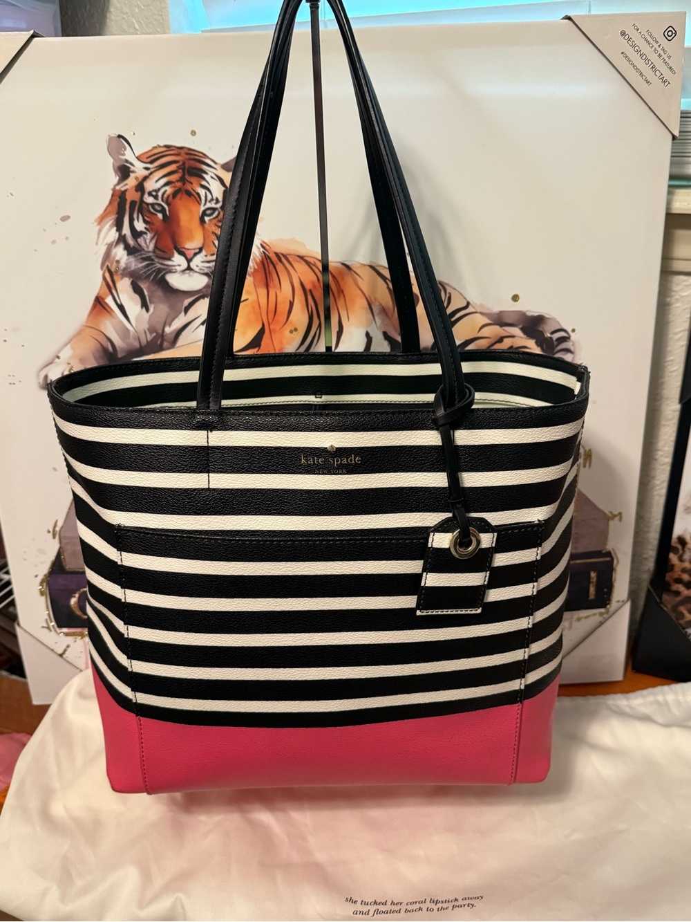 Kate Spade Hyde Lane Riley Dipper Tote VGUC